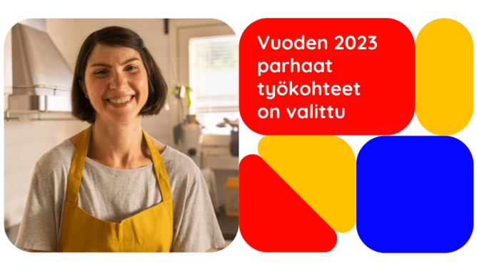 Vuoden 2023 parhaat työkohteet on valittu